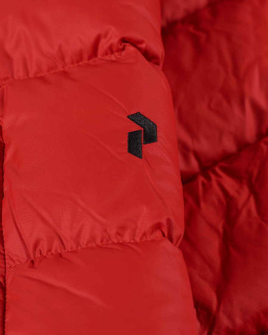 Homme | Manteaux Et Vestes | Peak Performance | Frost Down Hooded Jacket Red