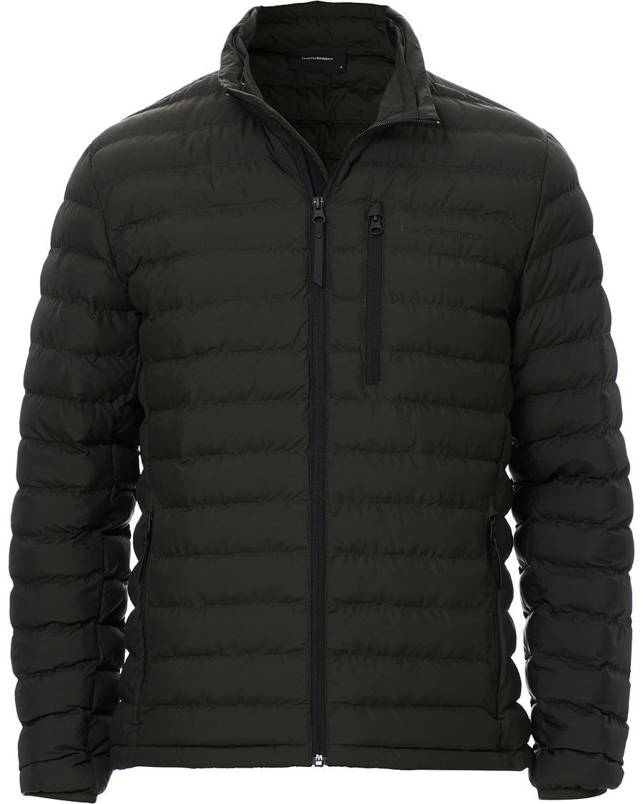 Homme | Manteaux Et Vestes | Peak Performance | Rivel Liner Down Jacket Conferius Green