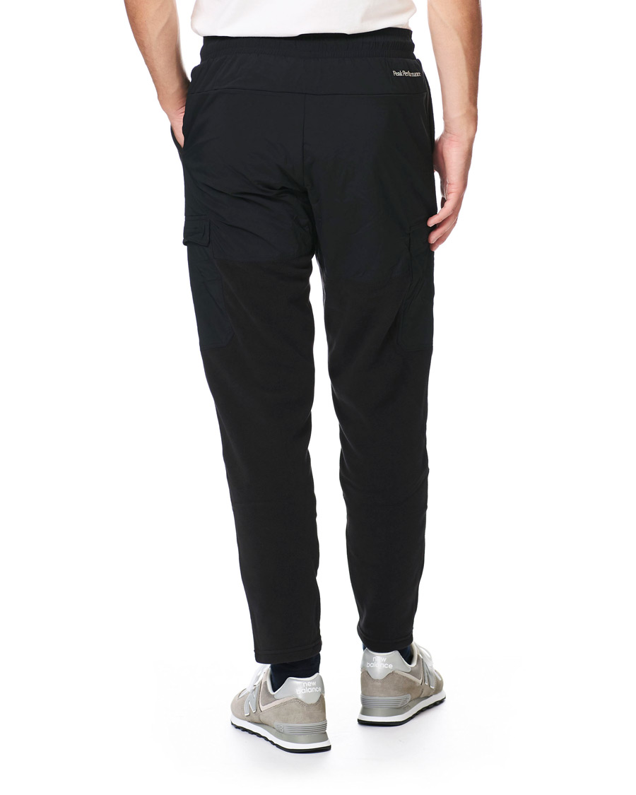 Homme | Pantalons | Peak Performance | Tech Soft Fleece Cargo Pants Black