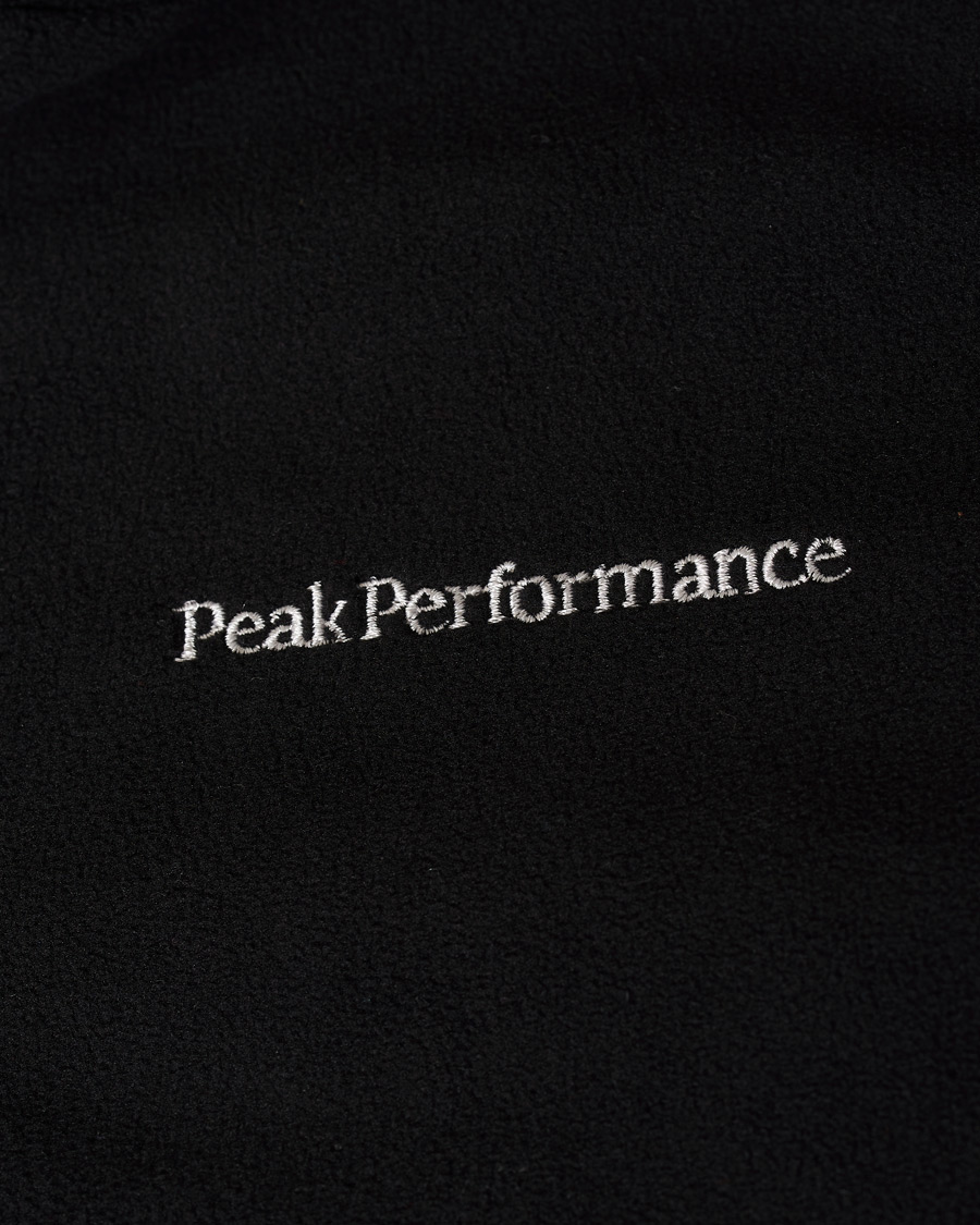 Homme | Pulls Et Tricots | Peak Performance | Tech Soft Fleece Reversible Half Zip Hoodie Black