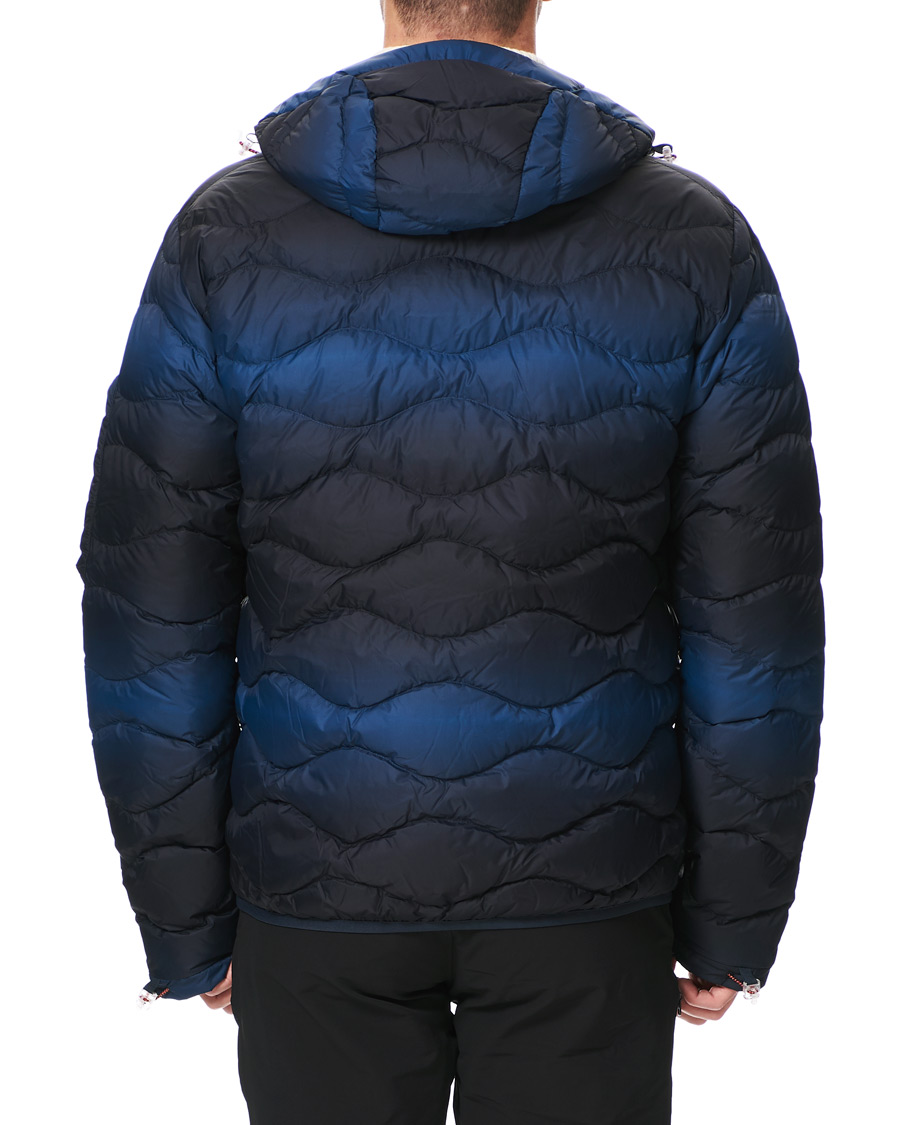 Homme | Manteaux Et Vestes | Peak Performance | Ben Gorham Helium Hooded Jacket Blue Pattern