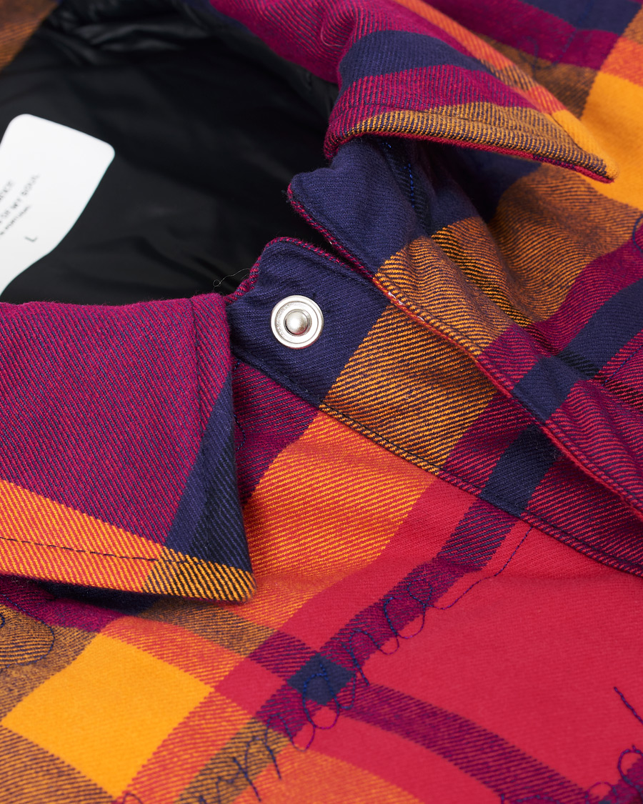 Homme | Chemises | Peak Performance | Ben Gorham Flannel Liner Overshirt Power Pink