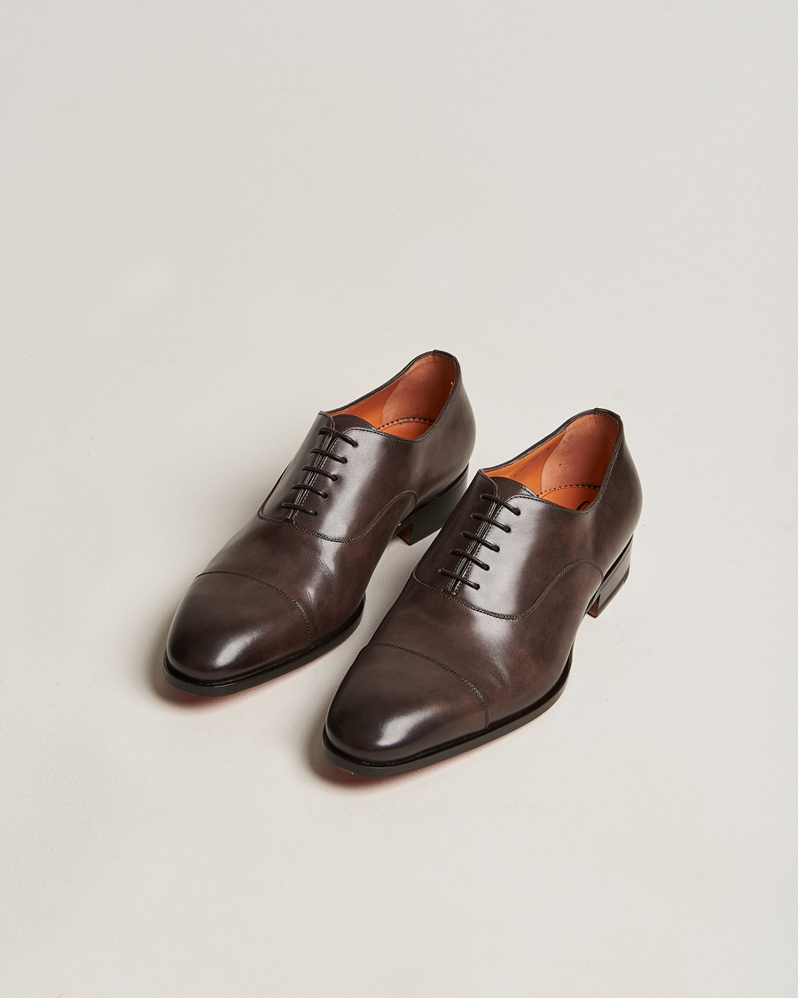 Chaussures brogue complètes à bout golf en daim et cuir bleu, blanc et