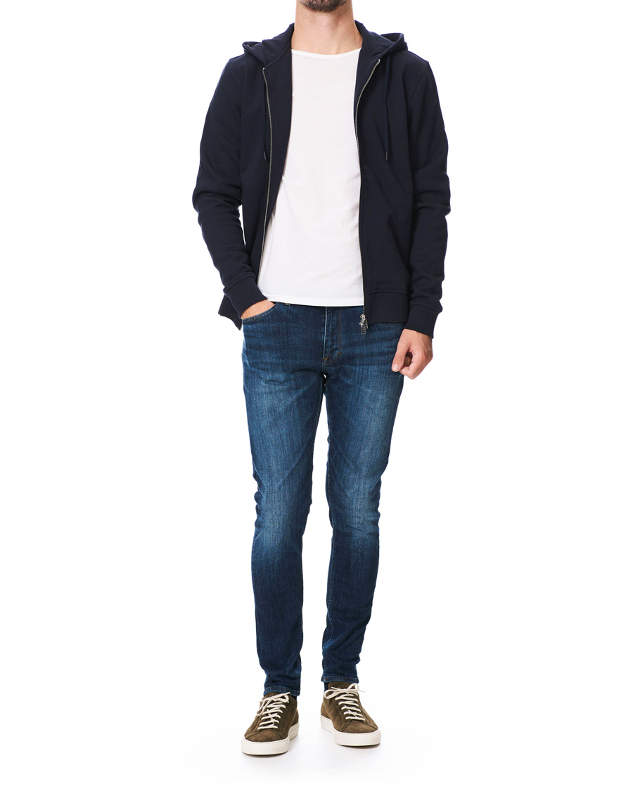 Homme | Pulls Et Tricots | Tiger of Sweden | Movement Namir Full Zip Hoodie Blue