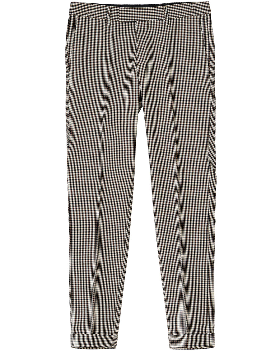 Homme | Pantalons | Tiger of Sweden | Tillman Checked Trousers Beige