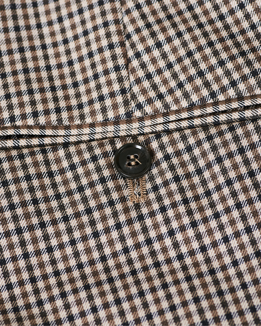 Homme | Pantalons | Tiger of Sweden | Tillman Checked Trousers Beige