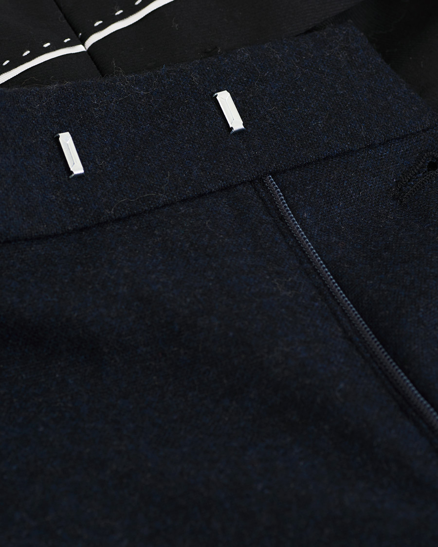 Homme | Pantalons | Tiger of Sweden | Tordon Flannel Trousers Navy