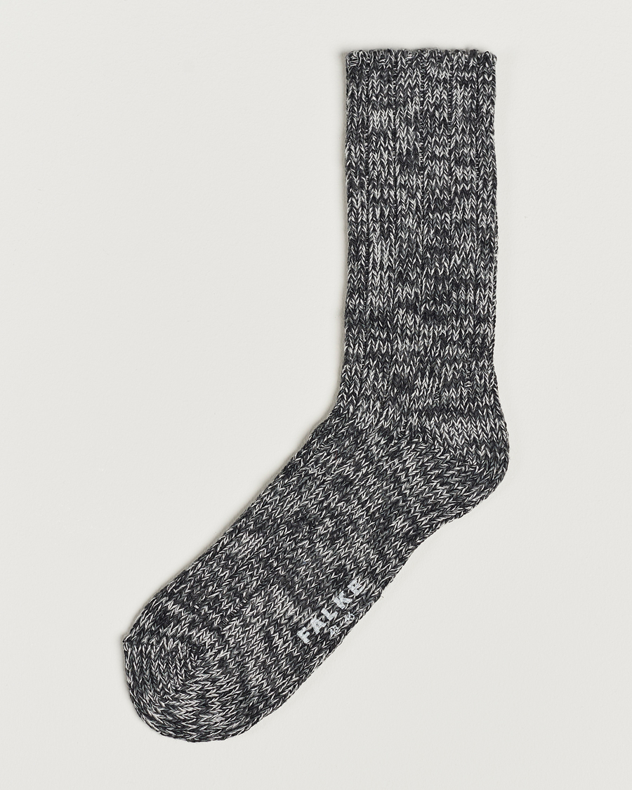 Homme | Sous-Vêtements Et Chaussettes | Falke | Brooklyn Cotton Sock Black