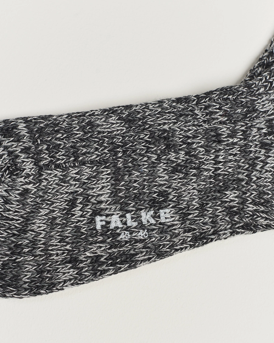 Homme |  | Falke | Brooklyn Cotton Sock Black