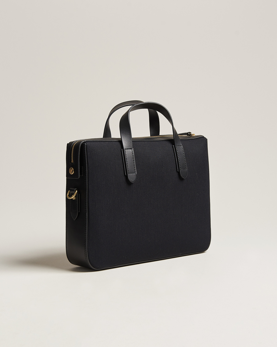 Homme | Sections | Mismo | M/S Canvas Briefcase Coal/Black