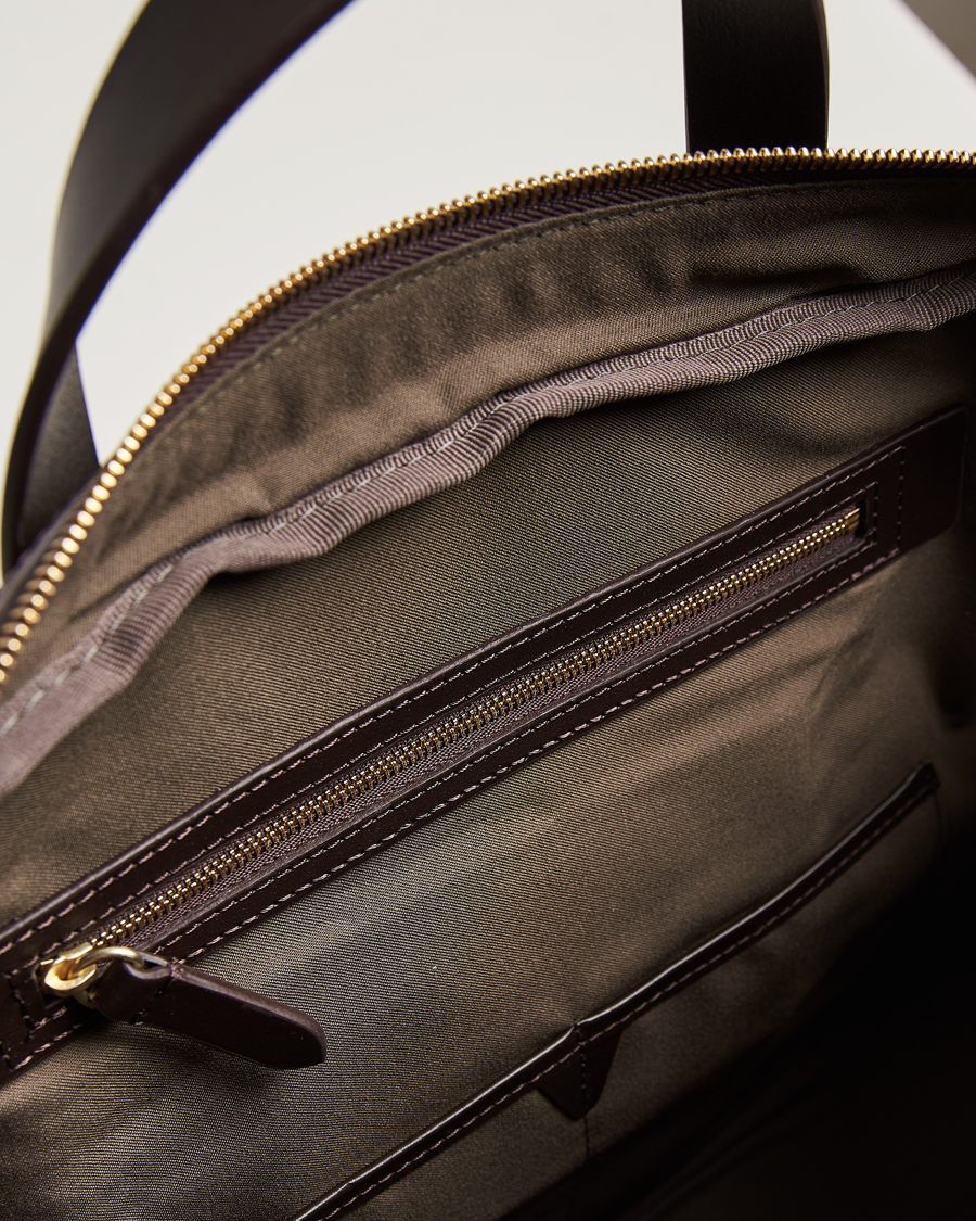 Homme | Sacs | Mismo | MismoM/S Nylon OfficeArmy/Dark Brown