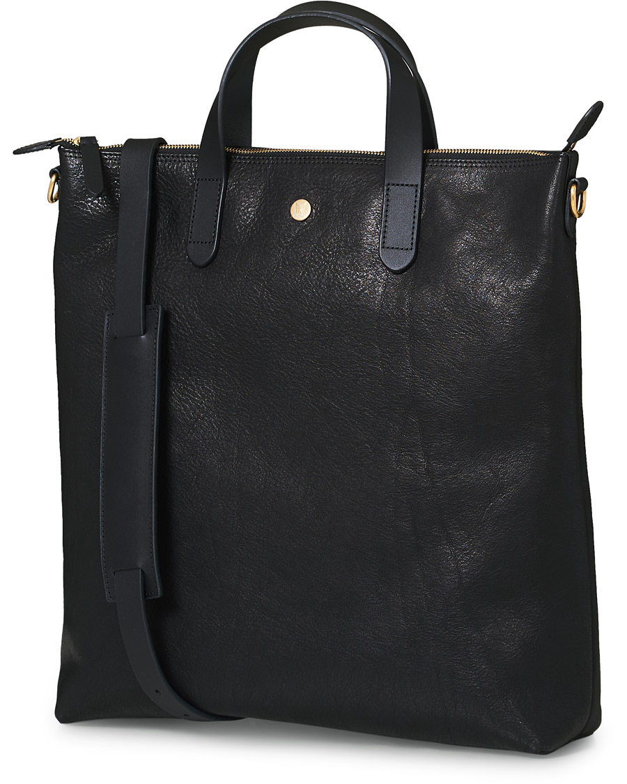 Homme | Mismo M/S Leather Shopper Bag Black | Mismo | M/S Leather Shopper Bag Black