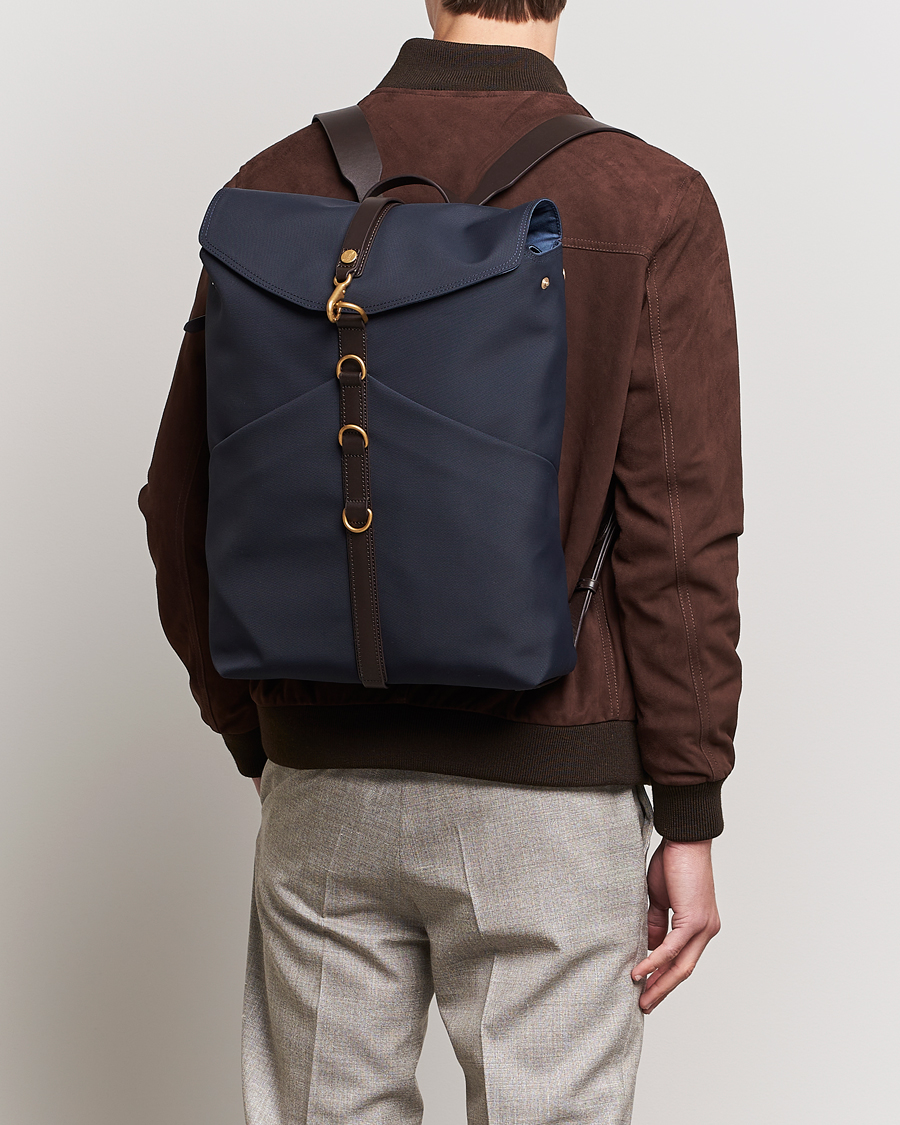 Homme | Sacs | Mismo | M/S Rucksack Navy/Dark Brown