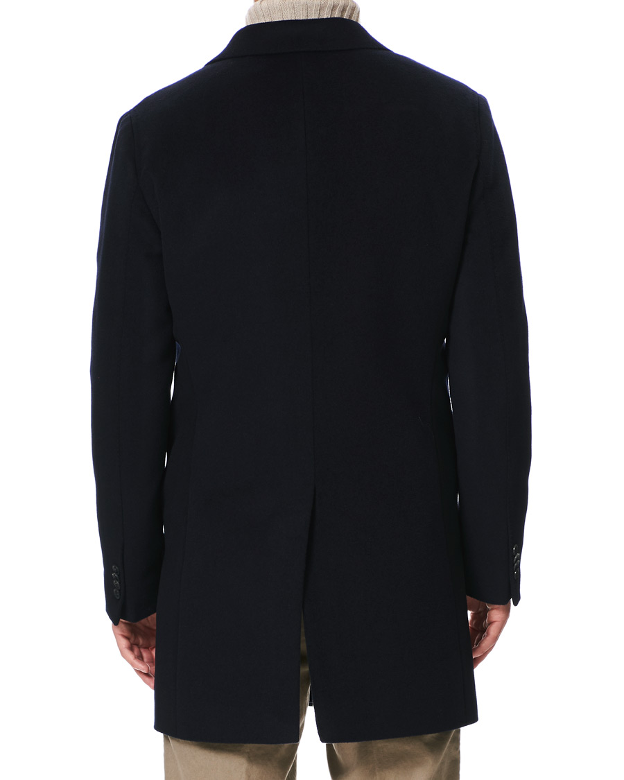 Homme | Manteaux Et Vestes | Oscar Jacobson | Storvik Wool/Cashmere Coat Navy