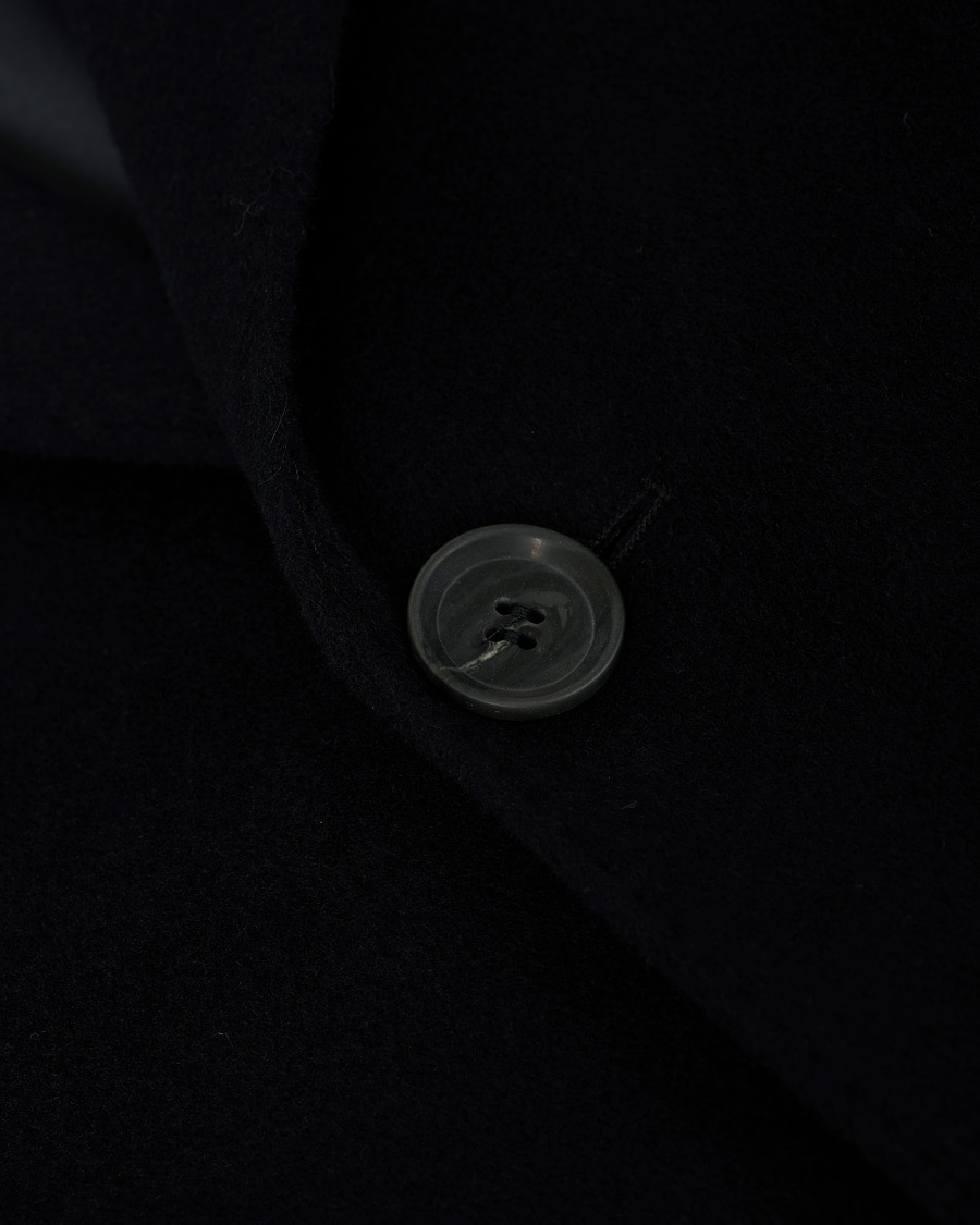 Homme | Manteaux Et Vestes | Oscar Jacobson | Storvik Wool/Cashmere Coat Navy