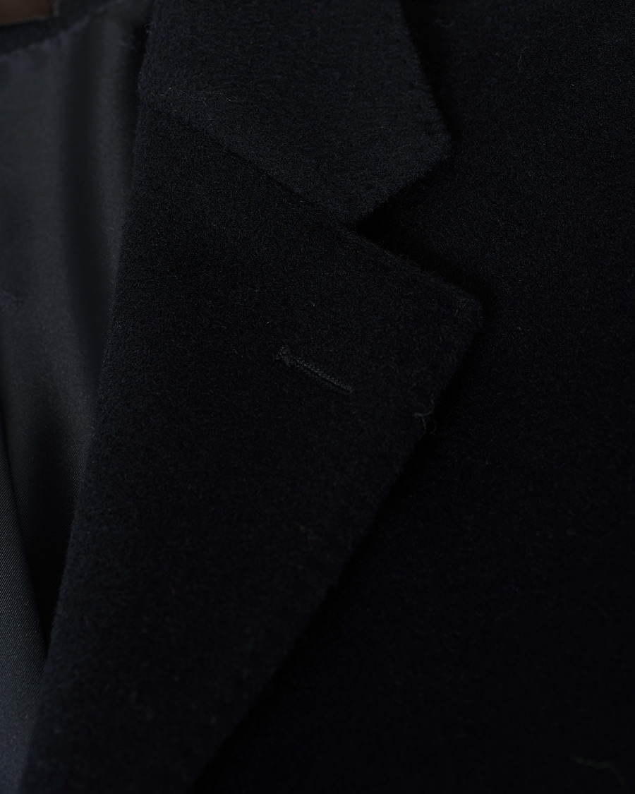 Homme | Manteaux Et Vestes | Oscar Jacobson | Storvik Wool/Cashmere Coat Navy