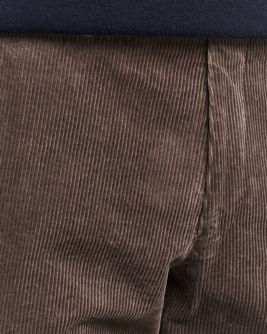 Homme | Pantalons | Oscar Jacobson | Denz Corduroy Trousers Nutmeg