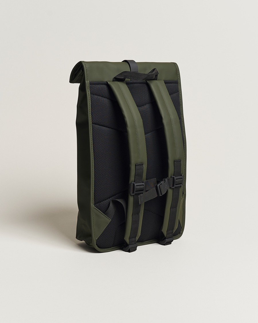 Homme | RAINS Rolltop Rucksack Green | RAINS | Rolltop Rucksack Green