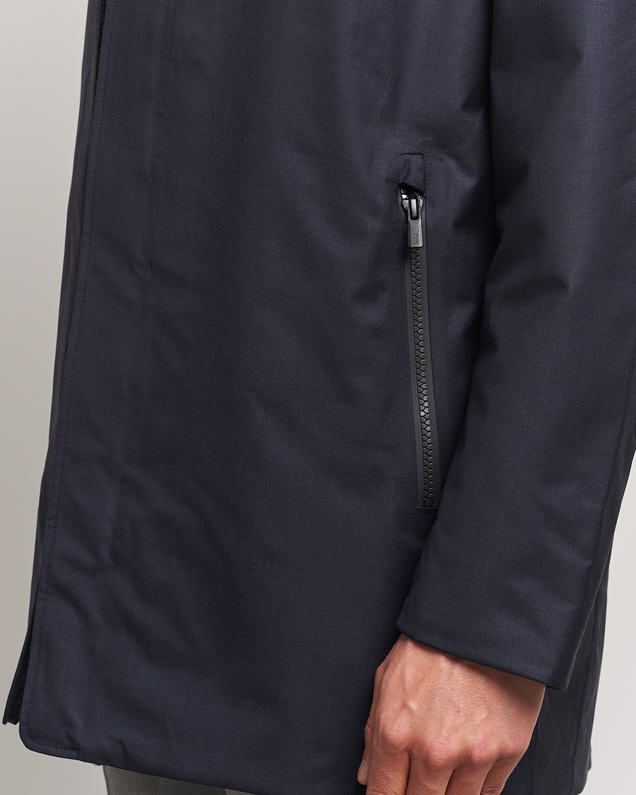 Homme | Manteaux Et Vestes | UBR | Regulator Coat Savile Dark Navy Wool