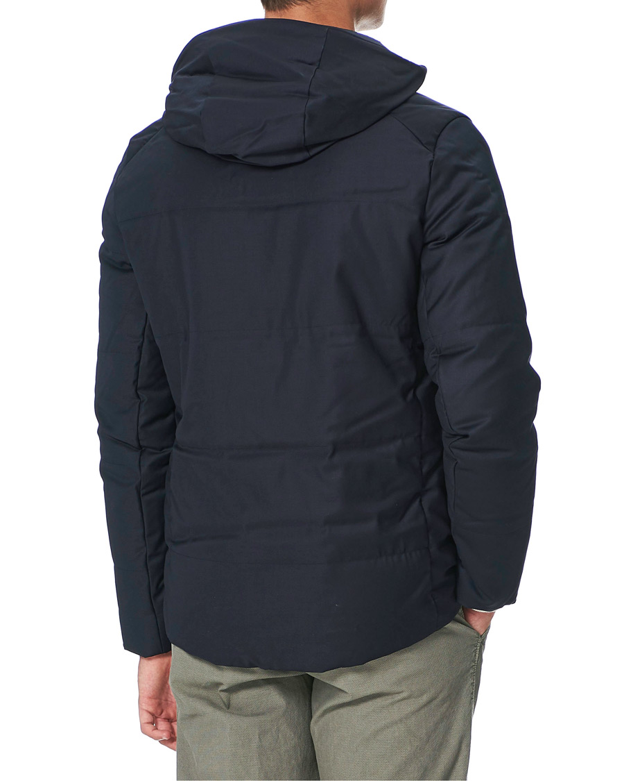 Homme | Manteaux Et Vestes | UBR | Oxygen Down Savile Jacket Dark Navy Wool