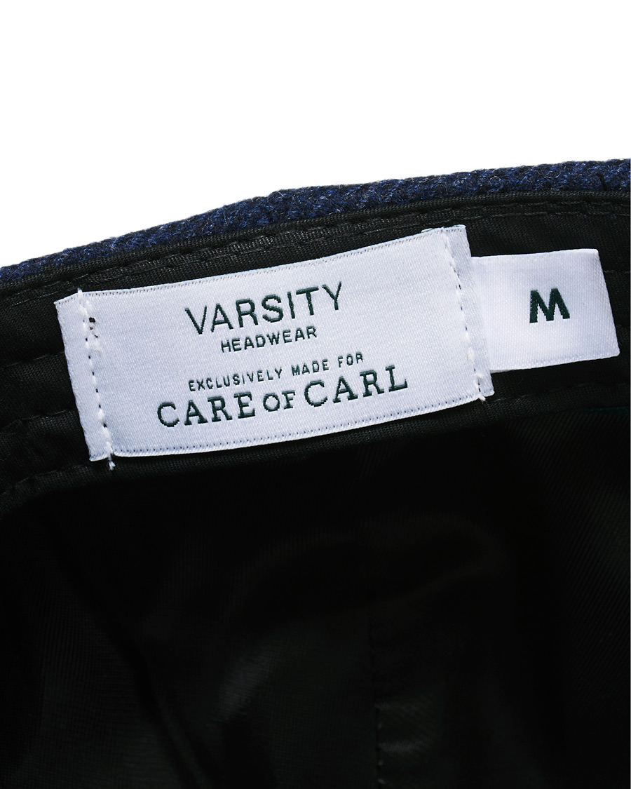 Homme | Varsity Headwear Loro Piana Cashmere Baseball Cap Navy | Varsity Headwear | Loro Piana Cashmere Baseball Cap Navy