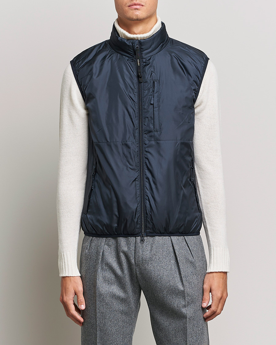Homme | Manteaux Et Vestes | Aspesi | Jil Padded Vest Navy