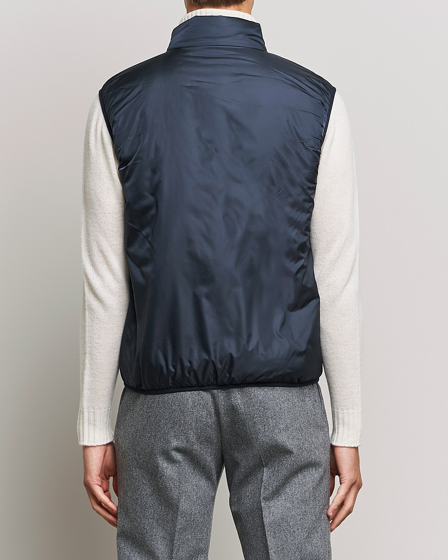 Homme | Manteaux Et Vestes | Aspesi | Jil Padded Vest Navy
