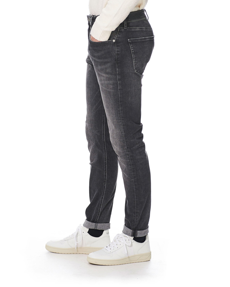 Homme | Jeans | Calvin Klein Jeans | Slim Tapered Stretch Jeans Dark Grey
