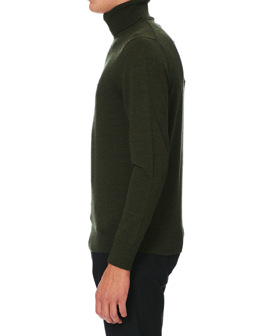 Homme | Pulls Et Tricots | Calvin Klein | Superior Wool Rollneck Dark Olive
