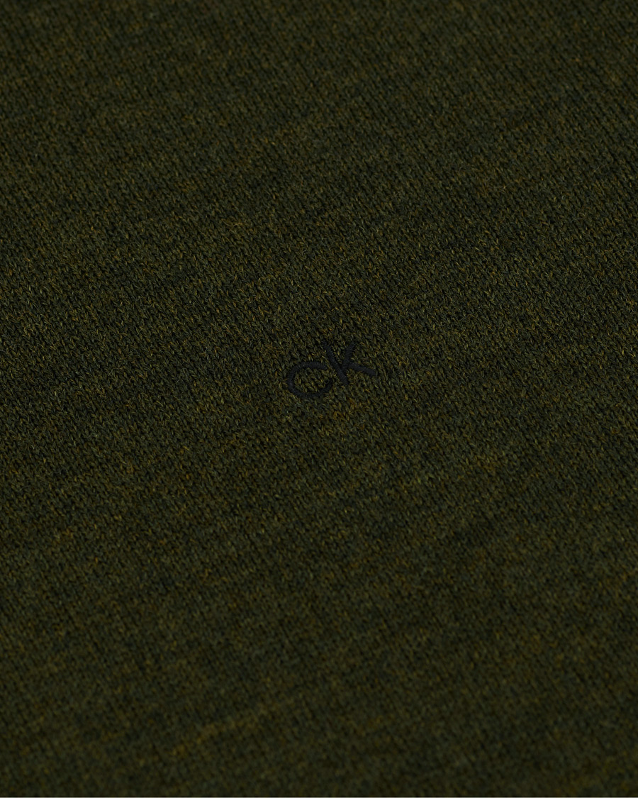 Homme | Pulls Et Tricots | Calvin Klein | Superior Wool Rollneck Dark Olive