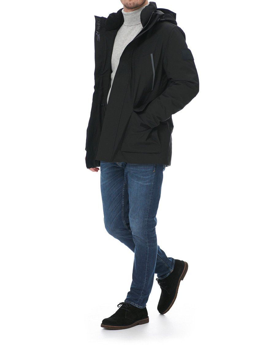 Homme | Manteaux Et Vestes | Calvin Klein | Premium Canvas Technical Parka Black