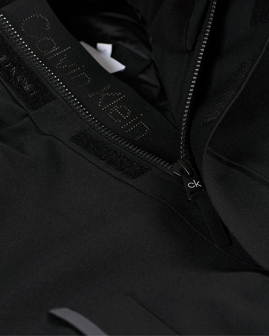 Homme | Manteaux Et Vestes | Calvin Klein | Premium Canvas Technical Parka Black