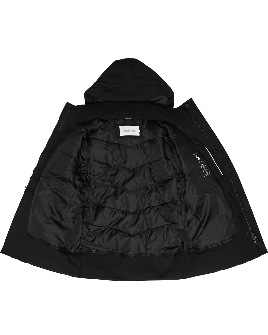 Homme | Manteaux Et Vestes | Calvin Klein | Premium Canvas Technical Parka Black