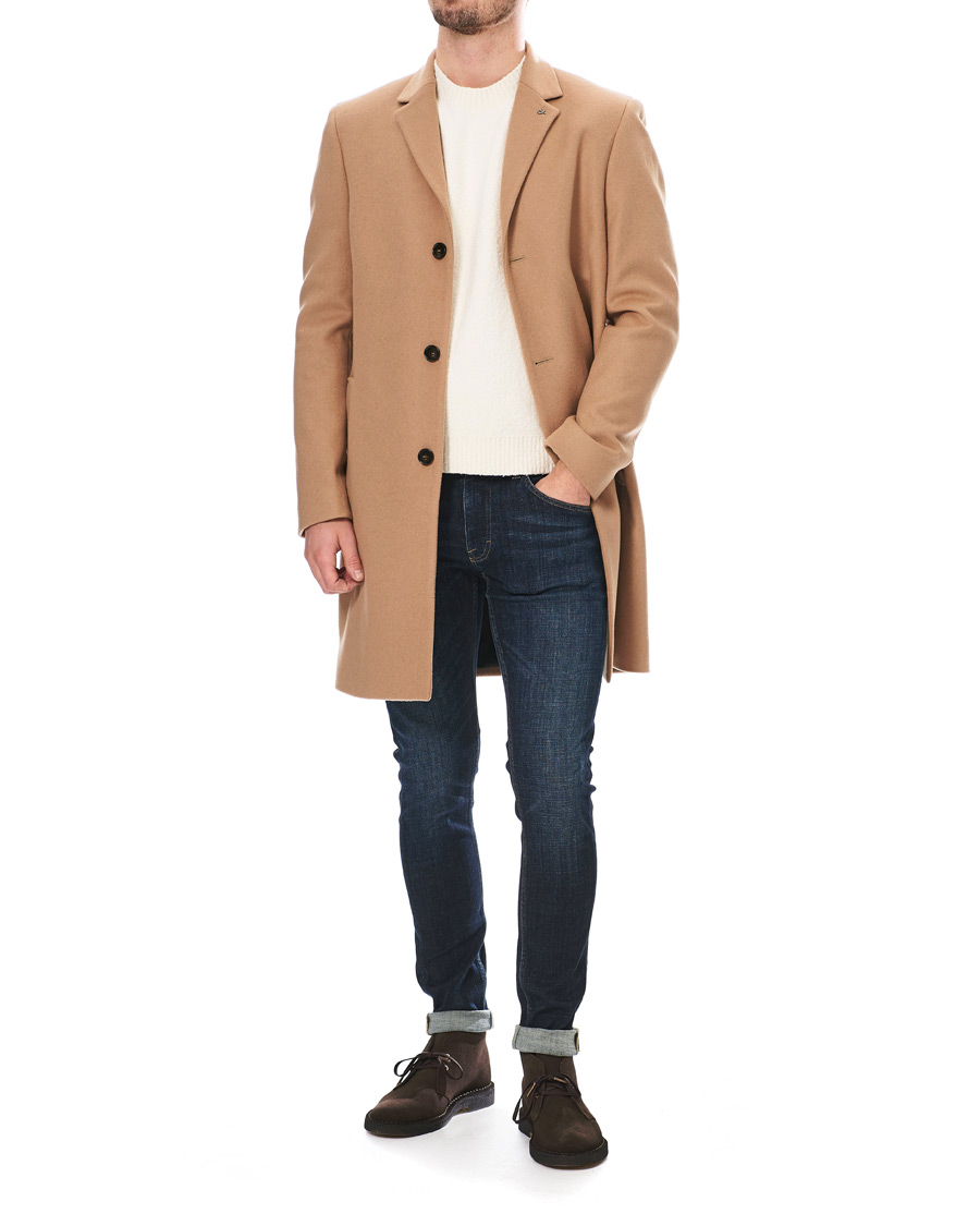 Homme | Manteaux Et Vestes | Calvin Klein | Wool/Cashmere Coat Camel