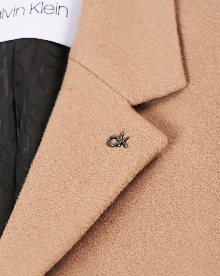 Homme | Manteaux Et Vestes | Calvin Klein | Wool/Cashmere Coat Camel