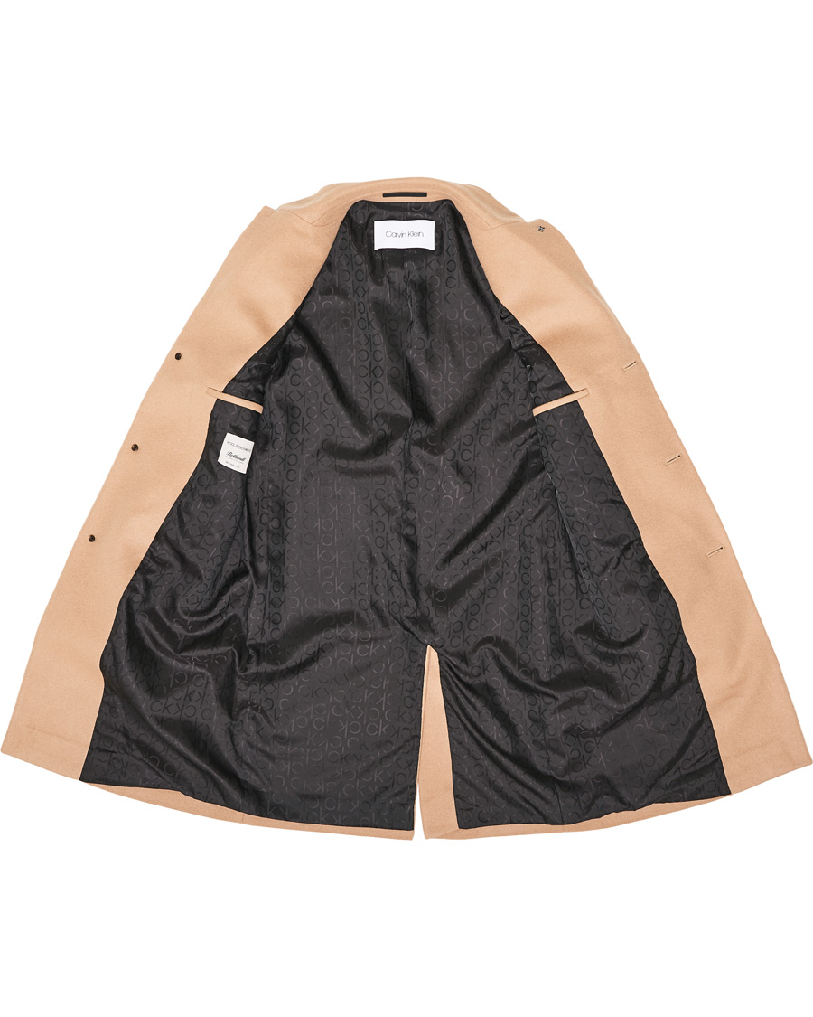 Homme | Manteaux Et Vestes | Calvin Klein | Wool/Cashmere Coat Camel