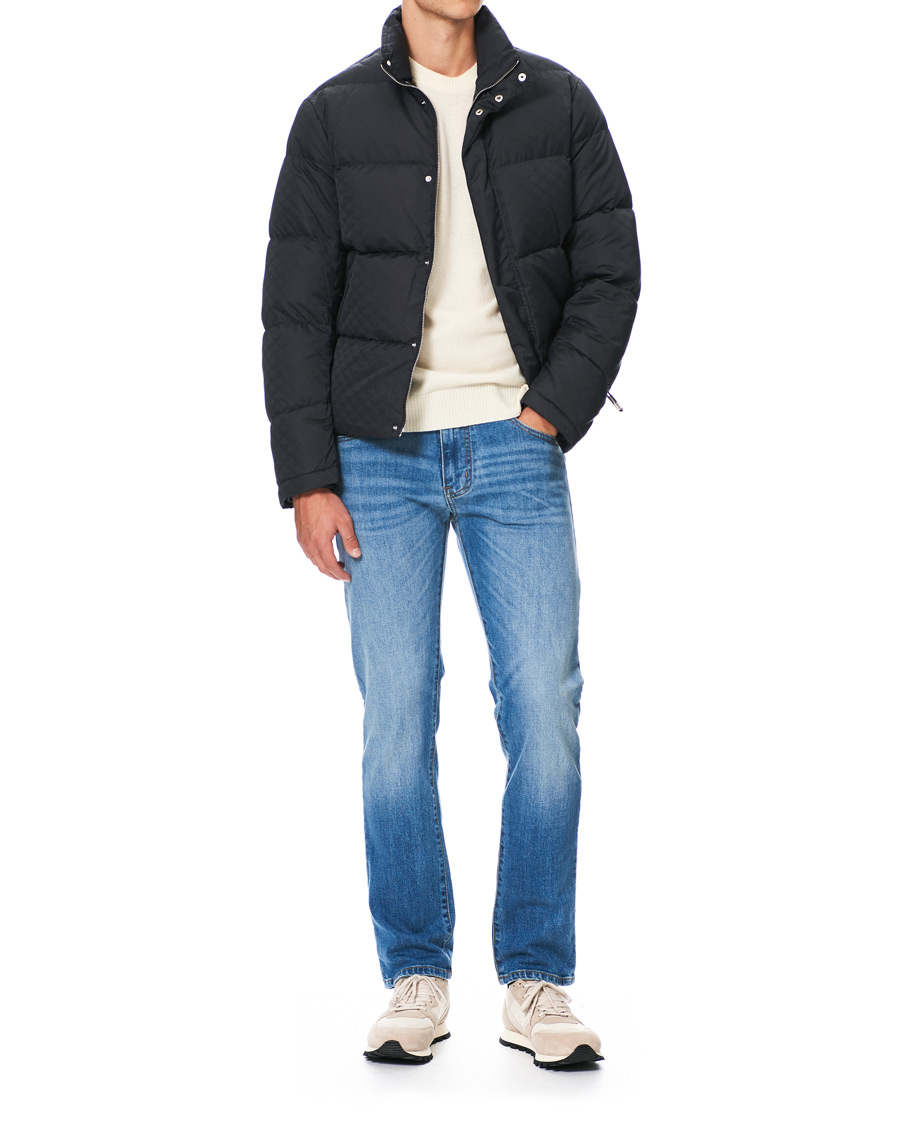 Homme | Manteaux Et Vestes | Emporio Armani | Tonal Logo Down Jacket Navy