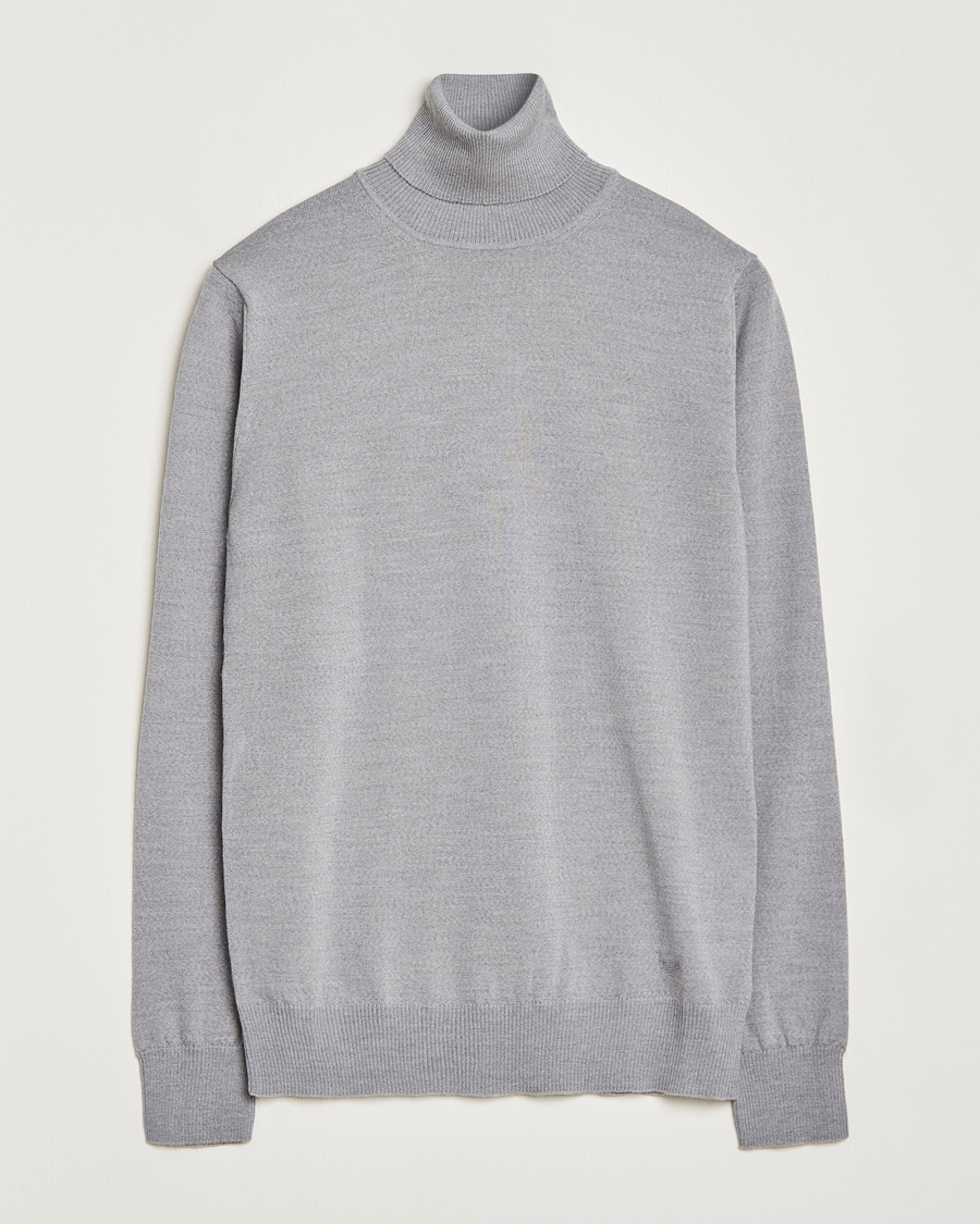 Homme | Pulls Et Tricots | Emporio Armani | Knitted Merio Polo Grey