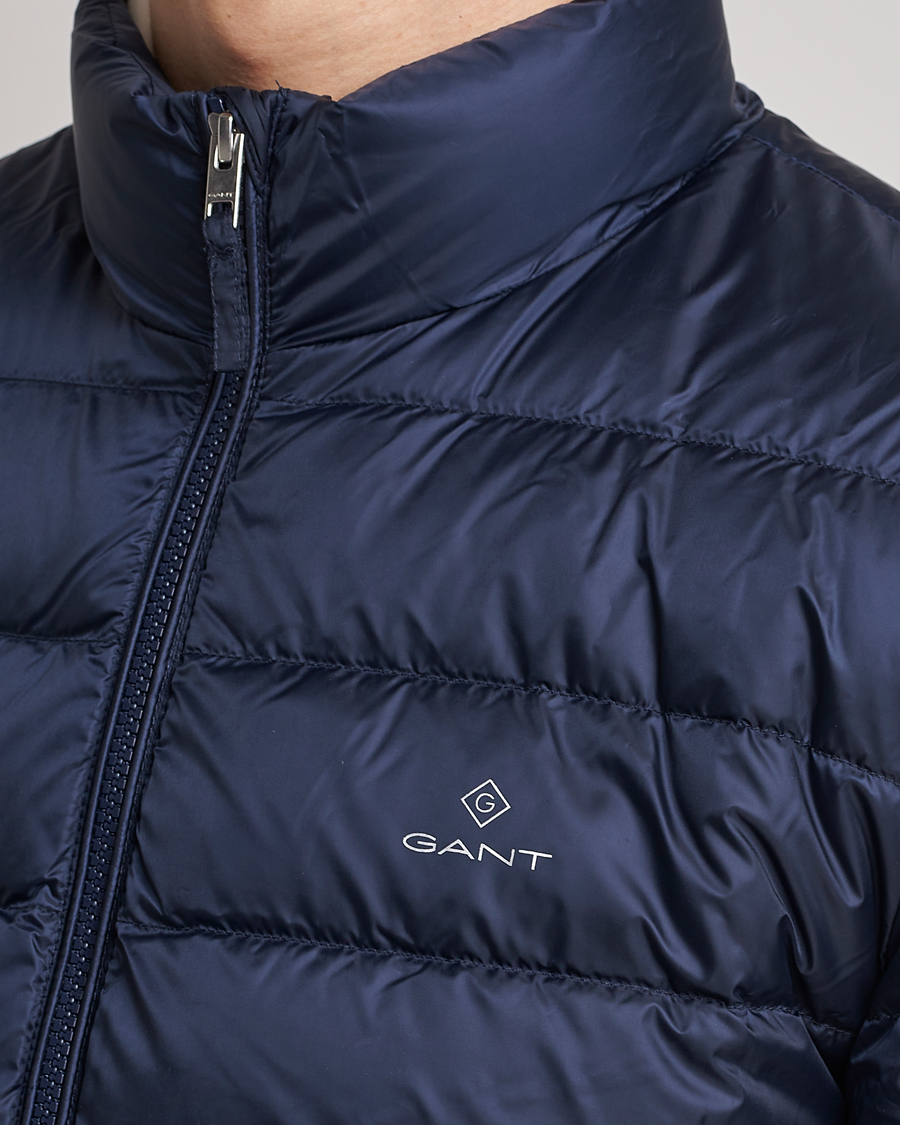 Homme | Manteaux Et Vestes | GANT | The Light Down Jacket Evening Blue