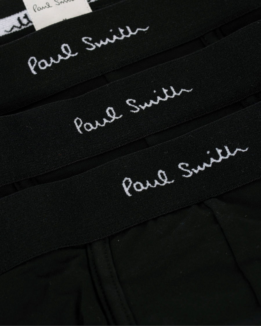 Homme | Sous-Vêtements Et Chaussettes | Paul Smith | 3-Pack Trunk Black
