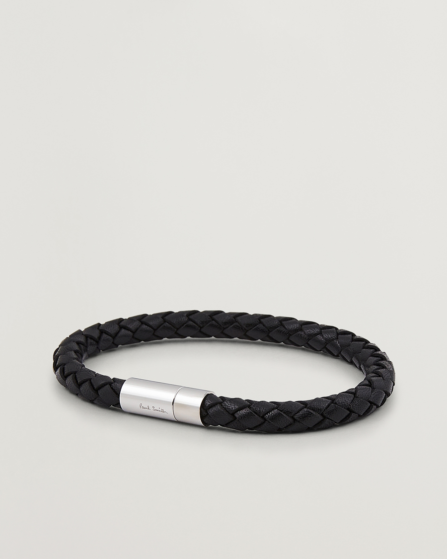 Homme | Paul Smith Leather Bracelet Black | Paul Smith | Leather Bracelet Black