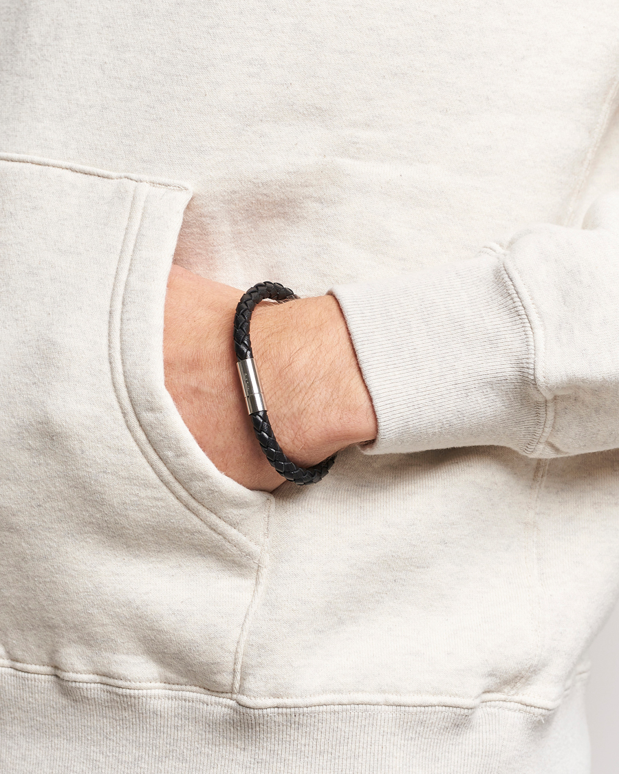 Homme | Paul Smith Leather Bracelet Black | Paul Smith | Leather Bracelet Black