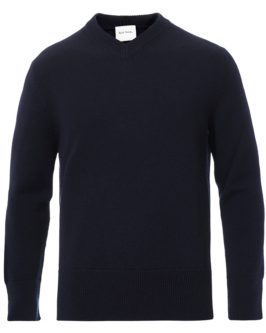 Homme | Pulls Et Tricots | Paul Smith | V-Neck School Sweater Navy