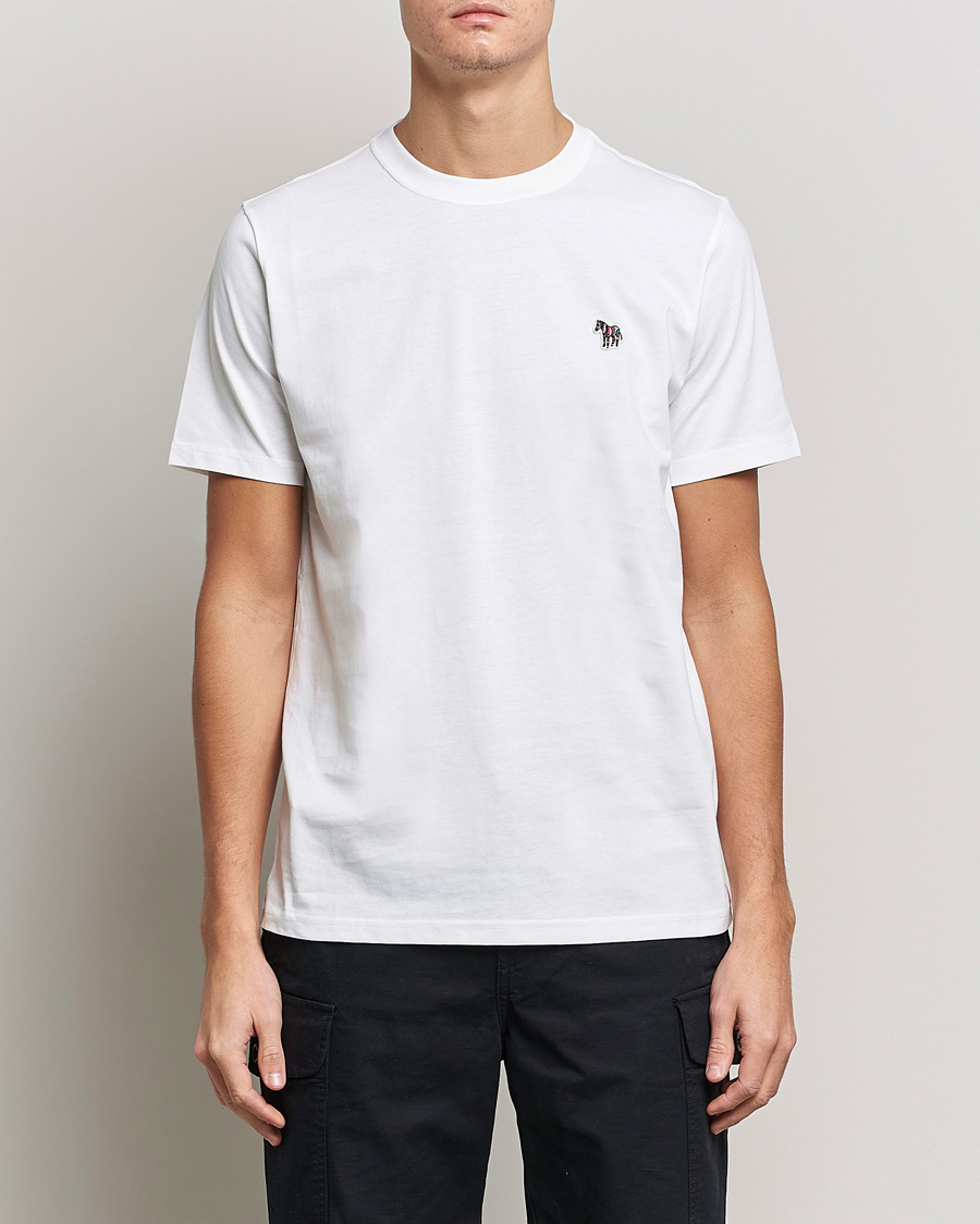 Homme | T-shirts | PS Paul Smith | Organic Cotton Zebra T-Shirt White
