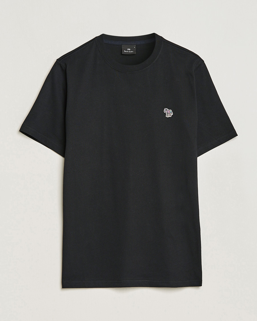 Homme | T-shirts | PS Paul Smith | Regular Fit Zebra T-Shirt Black
