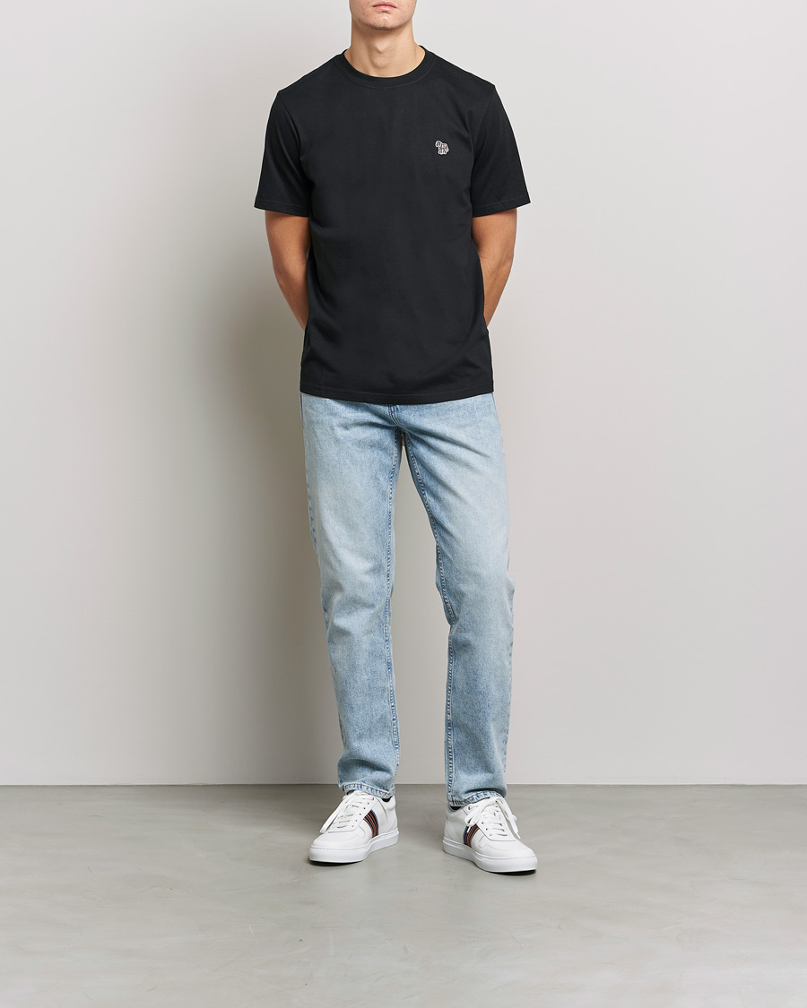 Homme | T-shirts | PS Paul Smith | Regular Fit Zebra T-Shirt Black