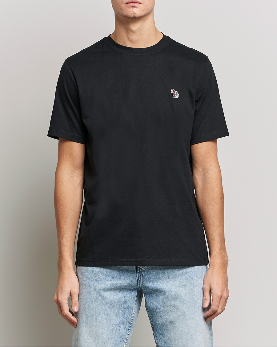 Homme | T-shirts | PS Paul Smith | Regular Fit Zebra T-Shirt Black