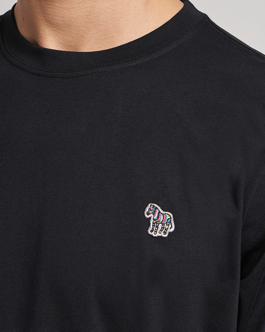 Homme | T-shirts | PS Paul Smith | Regular Fit Zebra T-Shirt Black