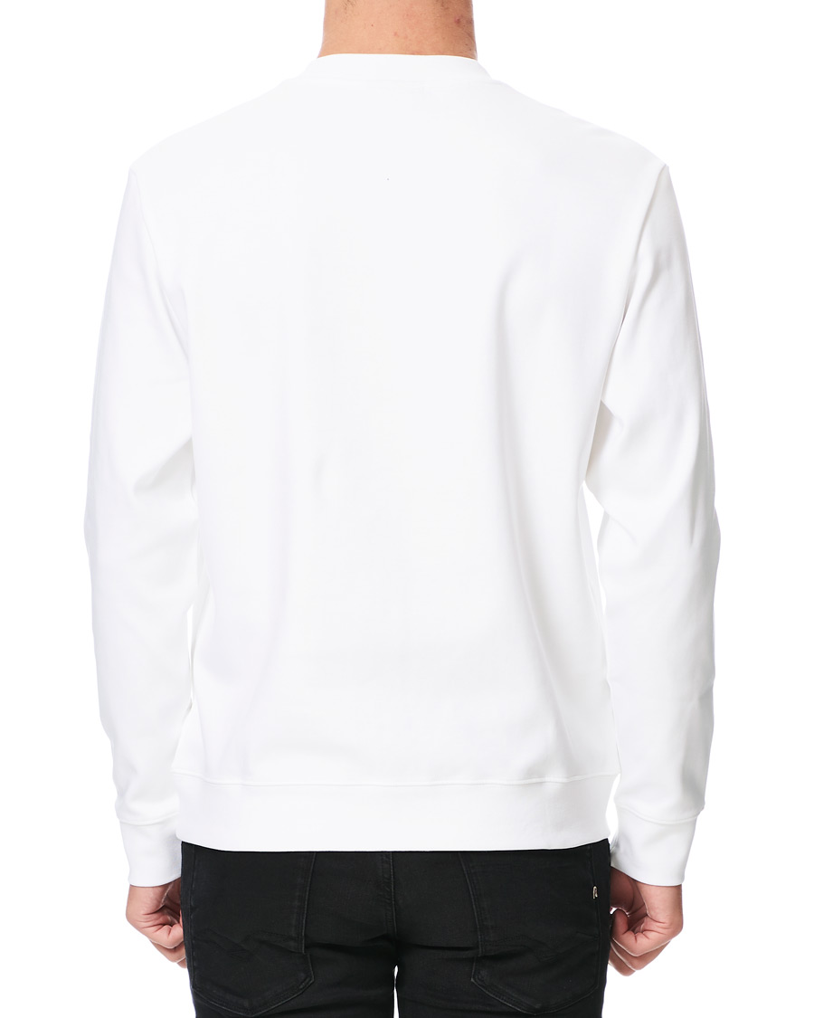 Homme | Pulls Et Tricots | HUGO | Dicago Logo Crew Neck Sweatshirt White