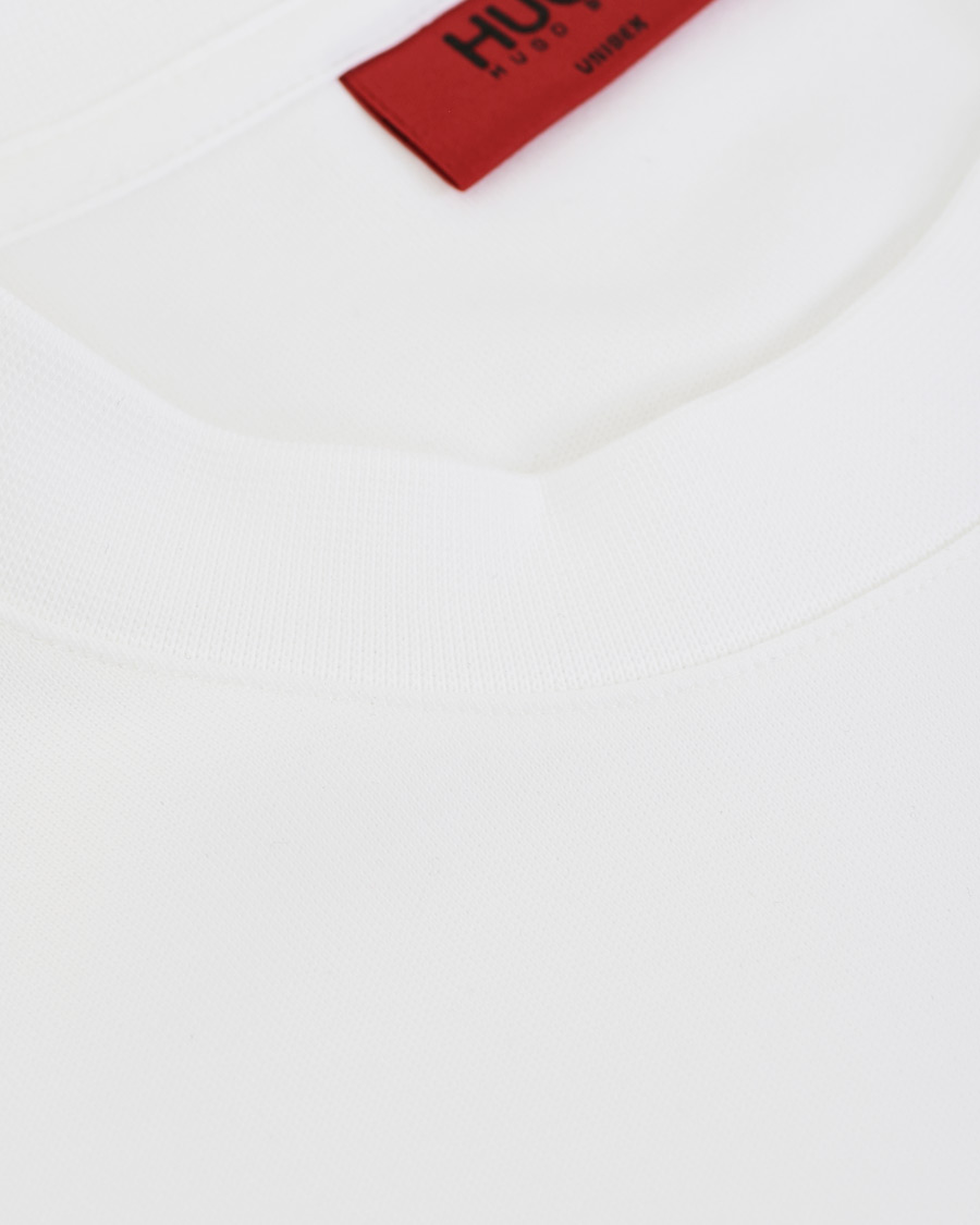 Homme | Pulls Et Tricots | HUGO | Dicago Logo Crew Neck Sweatshirt White